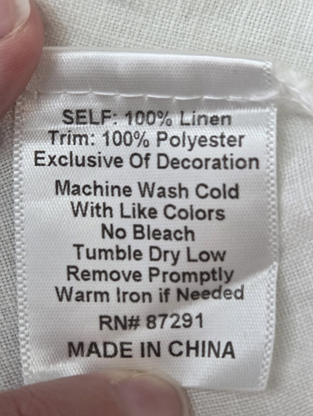 Johnny Was Linen Embroidered Dress - Picture 9 of 11